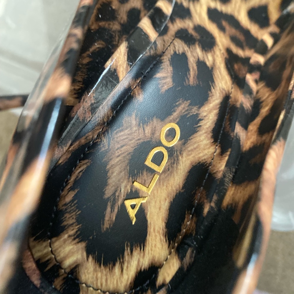 Cute Leopard Print Heels - image 2